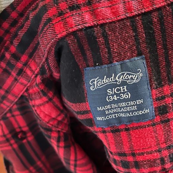 farm picker patchwork grateful autumn harvest tour company dead 💀❤️⚡️💙 flannel - Picture 11 of 11